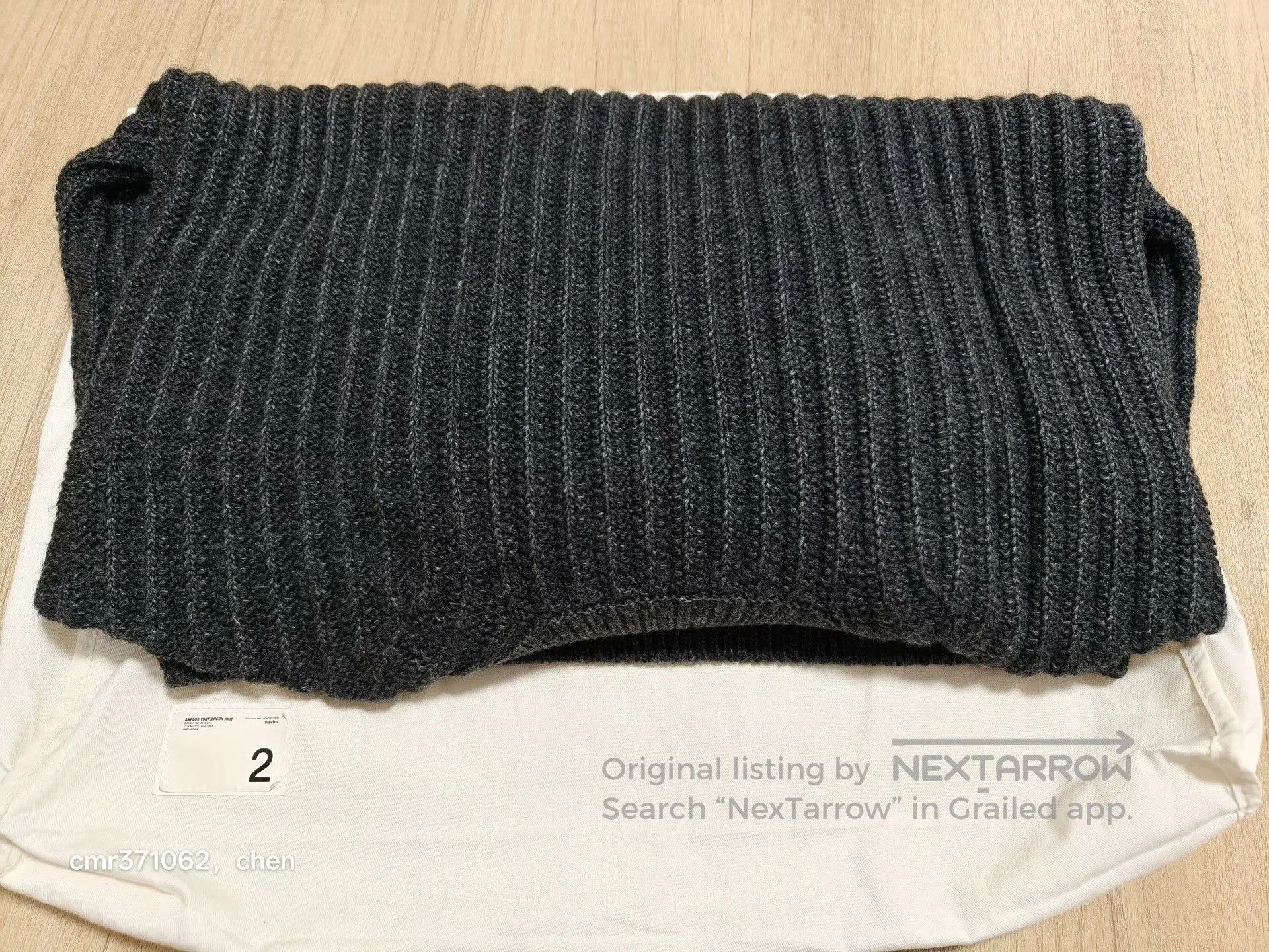 Visvim visvim 21AW Amplus Turtleneck Knit. Size US M / EU 48-50 / 2 - 7 Thumbnail
