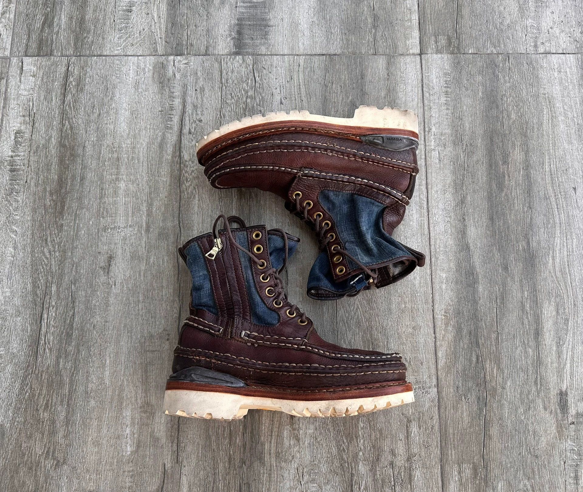 Visvim VISVIM ICT GRIZZLY BOOTS LT.INDIGO US8 re-soled vgc Size US 8 / EU 41 - 3 Thumbnail
