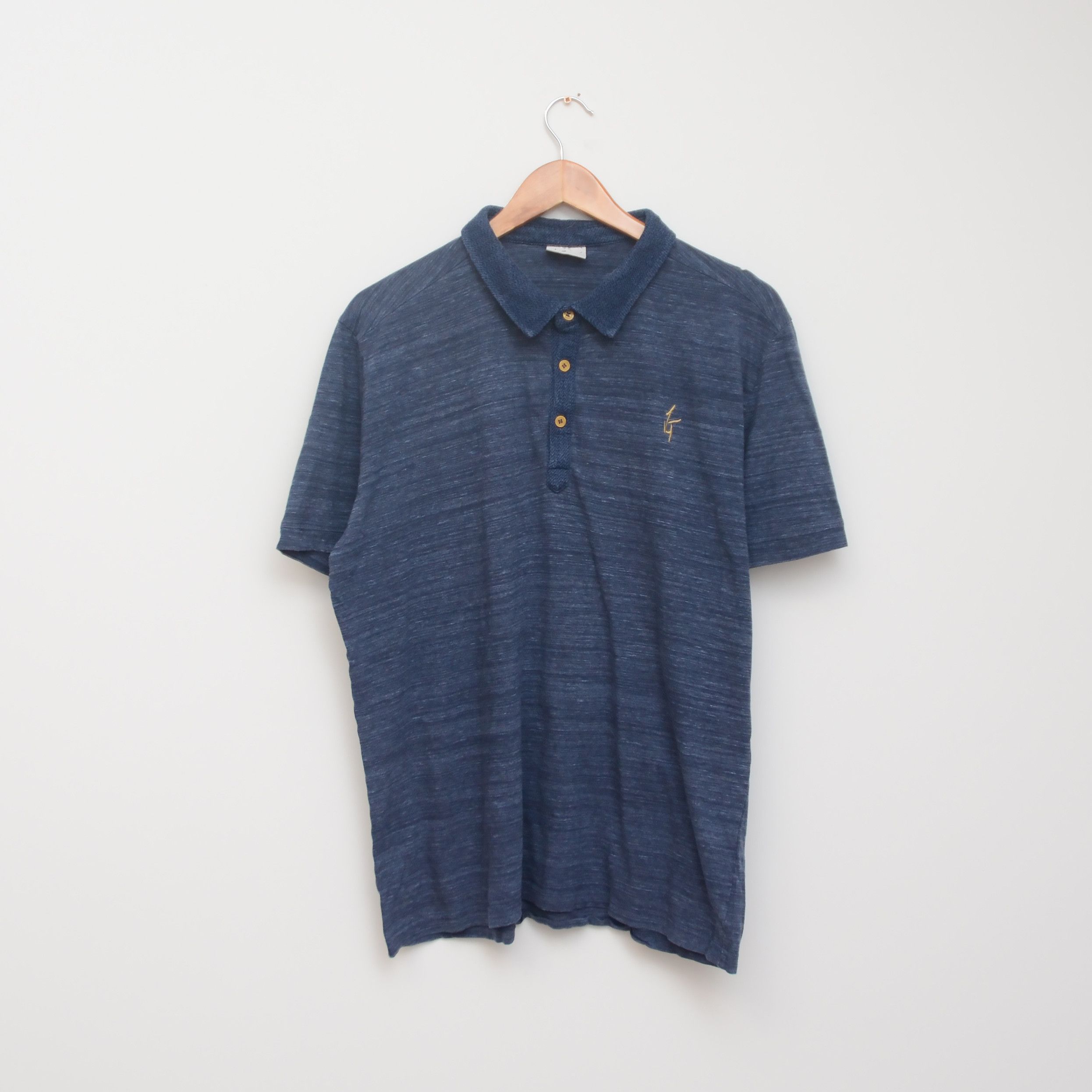 Lui's Luis Trenker Der Hut Polo T-Shirt XL Vintage Designer Style Size US XL / EU 56 / 4 - 1 Thumbnail