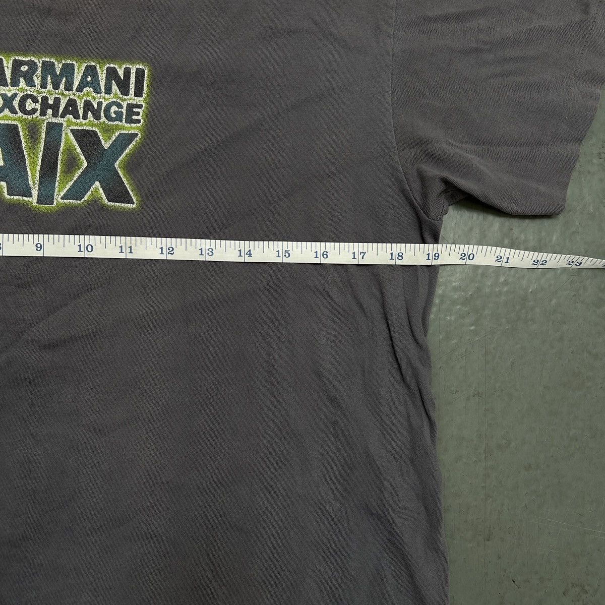 Vintage Armani Exchange Vintage Logo Tee Size US S / EU 44-46 / 1 - 6 Thumbnail