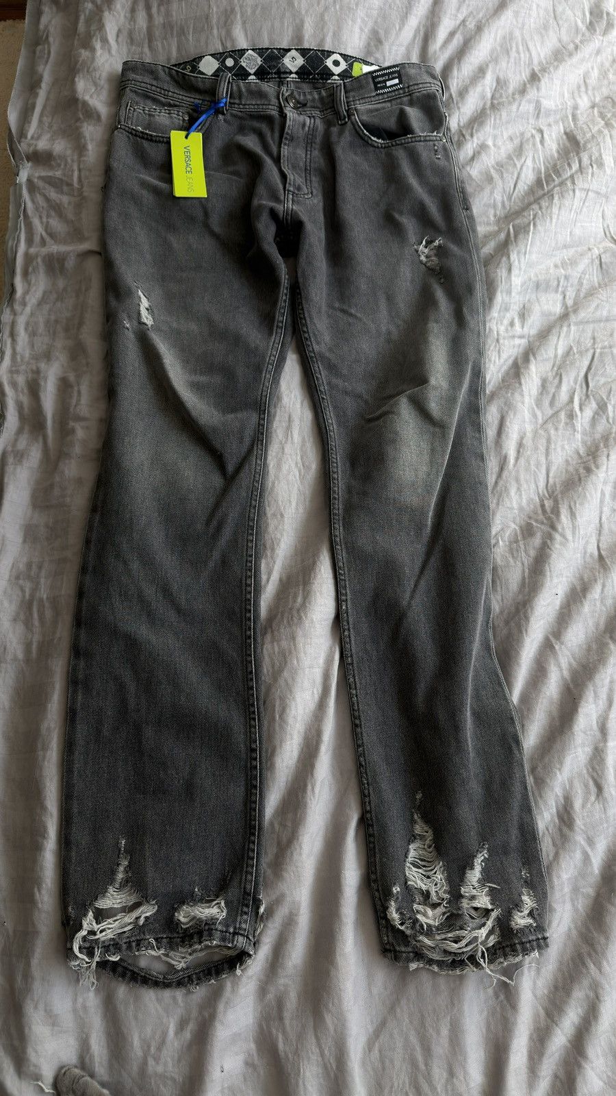 Versus Versace Versace distressed jeans Size US 30 / EU 46 - 1 Thumbnail