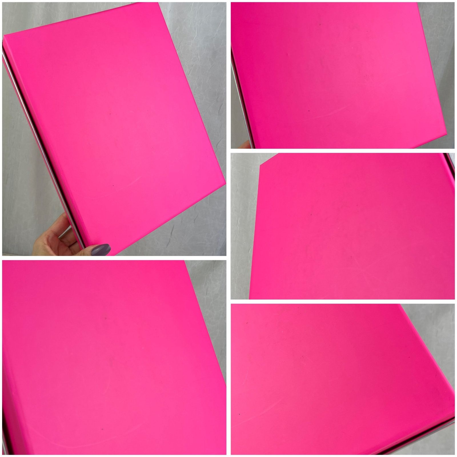 Victoria's Secret Victoria’s Secret PINK Gift Decor Storage Box Silver Logo Size ONE SIZE - 24 Thumbnail