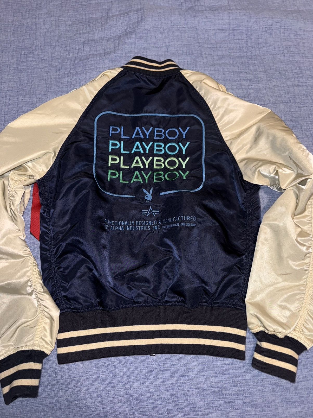 Alpha Industries × Playboy Alpha Industries X Playboy Bomber Jacket Size US S / EU 44-46 / 1 - 2 Thumbnail