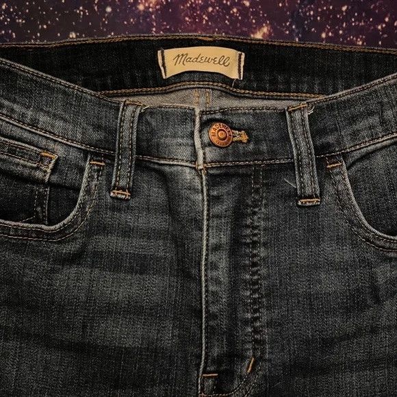 Madewell Madewell 9” Mid-Rise Skinny Blue Jeans size 29 Size 29" - 3 Thumbnail