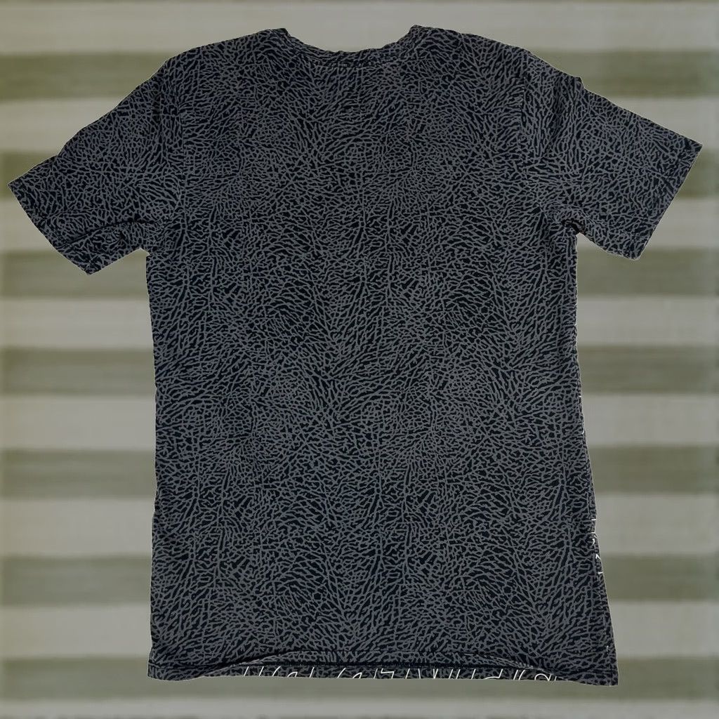 Jordan Brand Air Jordan Men's T-Shirt Sleeve Short Elephant Print Crew Neck Sz S Gray Cotton T-Shirt Mens Simple Tee Size US S / EU 44-46 / 1 - 1 Thumbnail