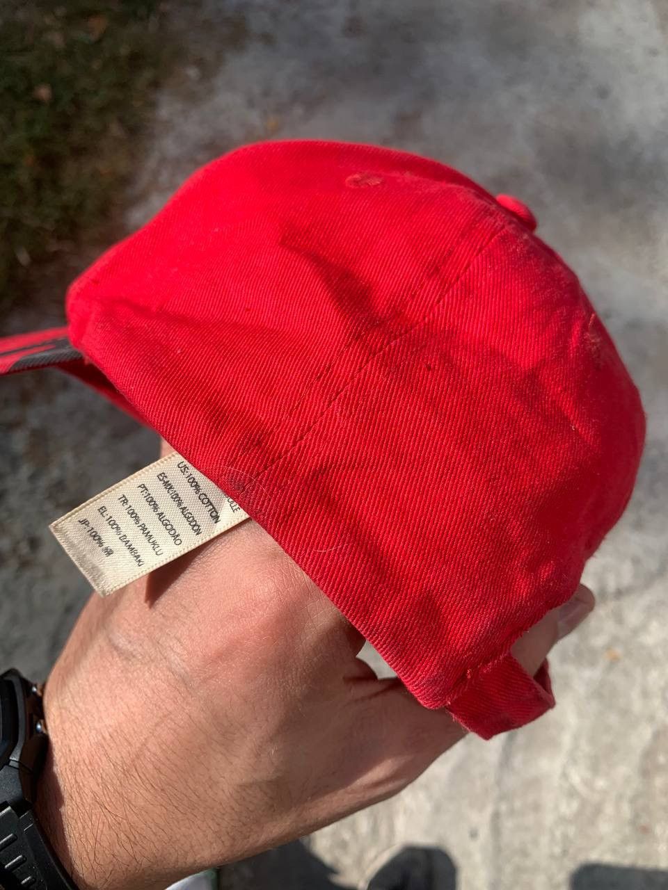Diesel × Vintage VERY RARE DIESEL SUMMER CAP BIG LOGO HATS Y2K JAPAN STYLE Size ONE SIZE - 6 Thumbnail