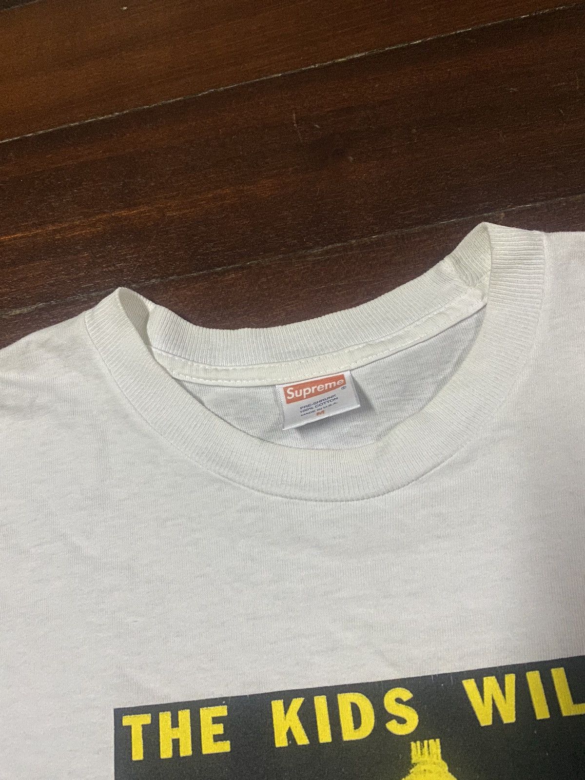 Stussy FIRE VINTAGE Y2K SUPREME THE KIDS WILL HAVE THEIR SAY SS08 Size US M / EU 48-50 / 2 - 8 Thumbnail