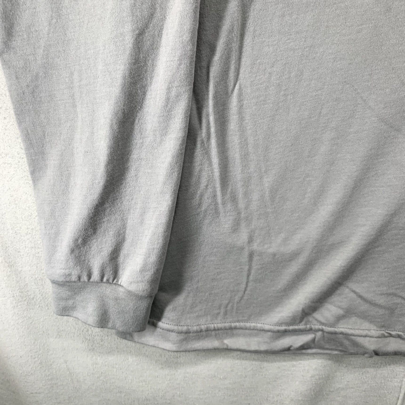 Vintage Soft Serve Gray Long Sleeve T-Shirt XL Organic Cotton Casual Top Womens Size XL / US 12-14 / IT 48-50 - 5 Thumbnail