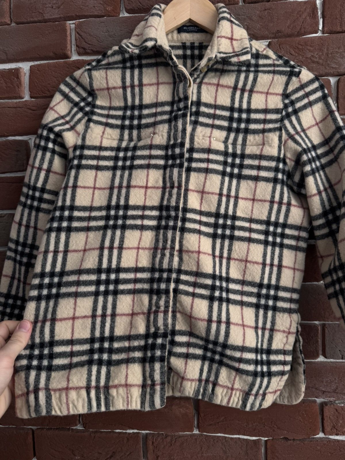 Burberry Burberry London Nova Check Button Up Shirt Hype Designer XL Size S / US 4 / IT 40 - 4 Thumbnail