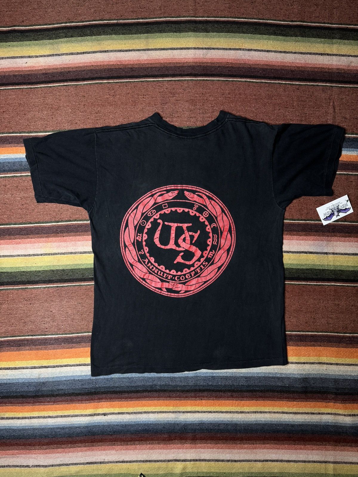 Band Tees × Vintage Vintage 1980's White Snake Band Tee Shirt Size US L / EU 52-54 / 3 - 8 Thumbnail