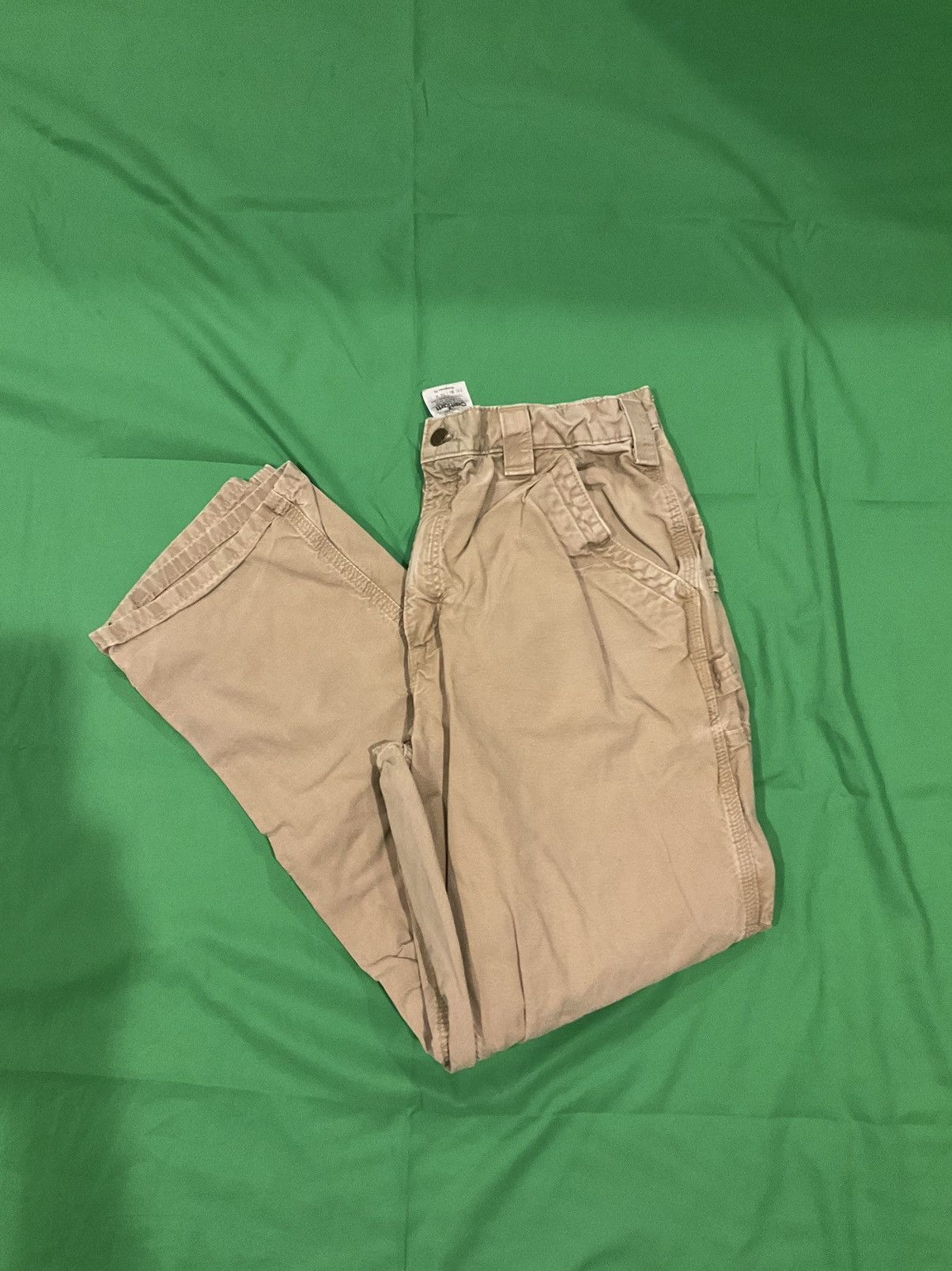Carhartt × Vintage Vintage Tan Carhartt cargo pants Size US 34 / EU 50 - 1 Thumbnail