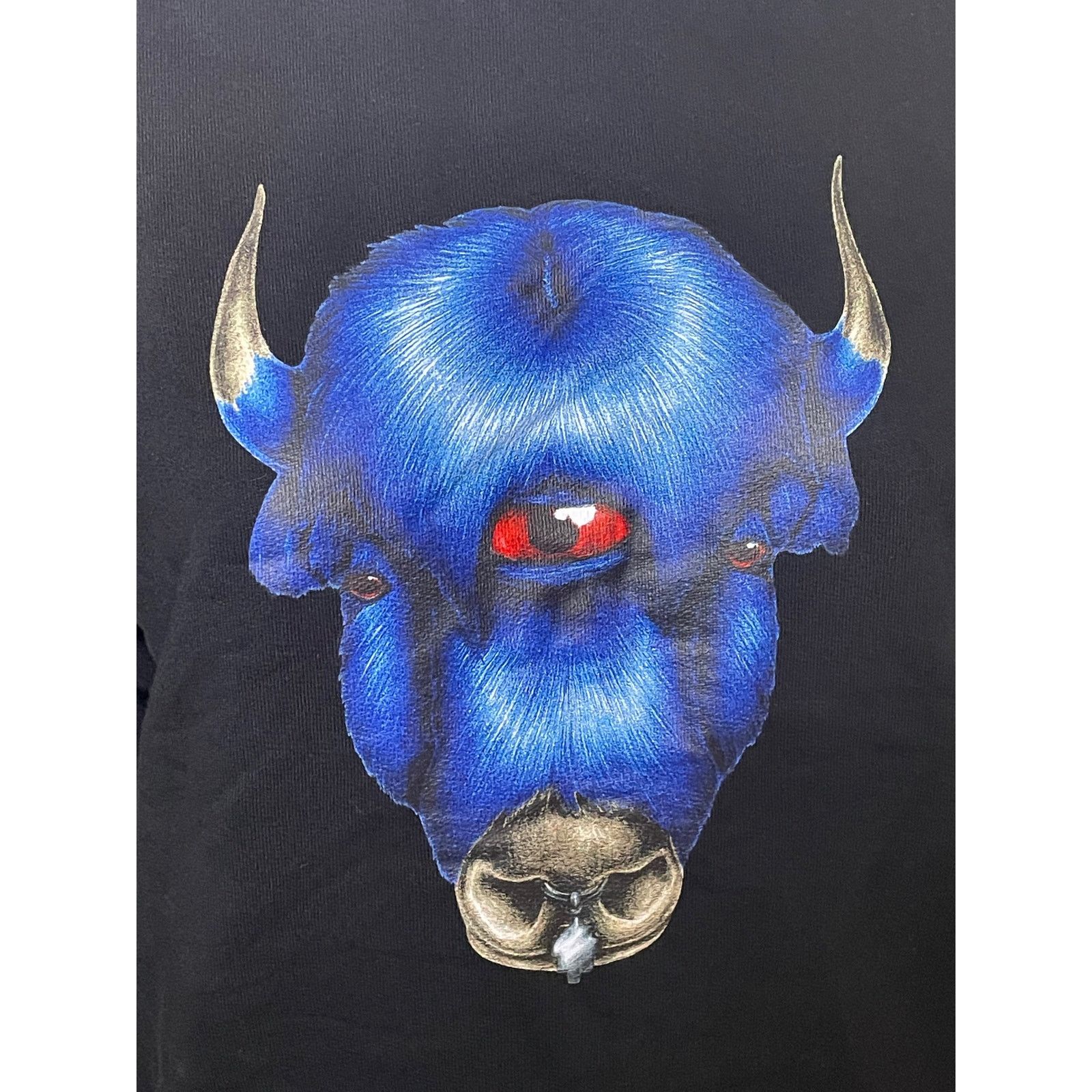 Marcelo Burlon Marcelo Burlon Kids of Milan Monster Bull Black Sweatshirt Size XL / US 12-14 / IT 48-50 - 9 Thumbnail