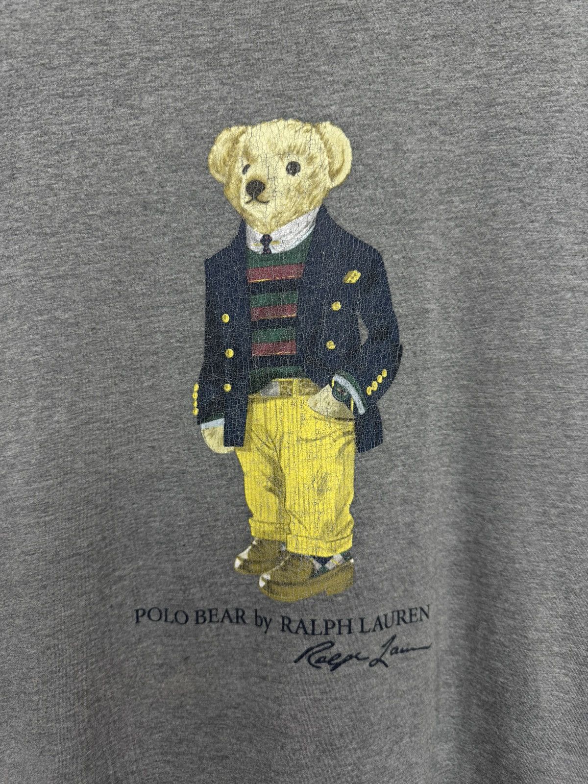 Polo Ralph Lauren Vintage Polo Ralph Lauren Bear🐻 T-Shirt Y2k Avantgarde Rare Size US M / EU 48-50 / 2 - 4 Thumbnail
