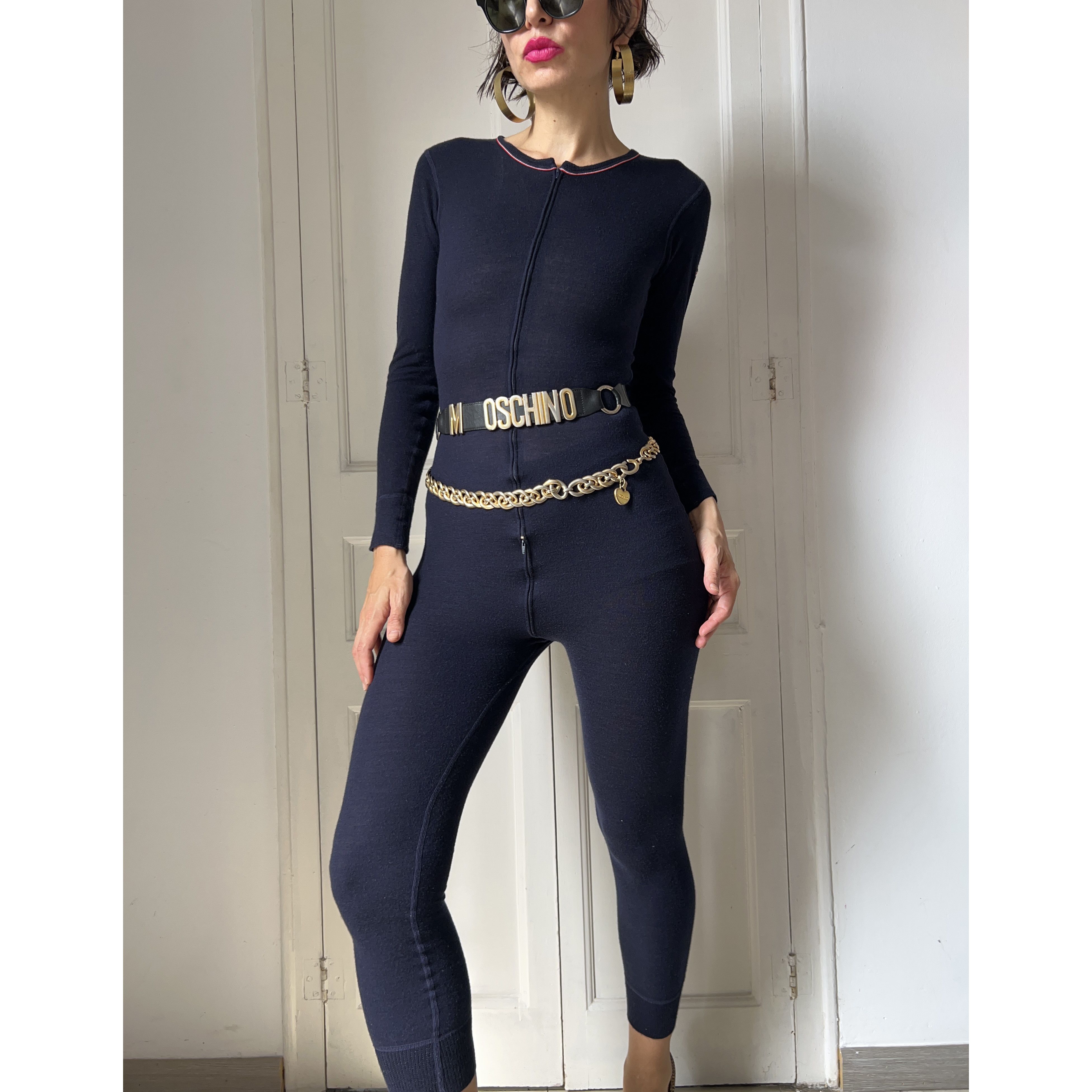 Fila 80s Fila Maglificio Biellese Wool Cotton Thermal Union Suit Size US 36 / EU 52 - 5 Thumbnail