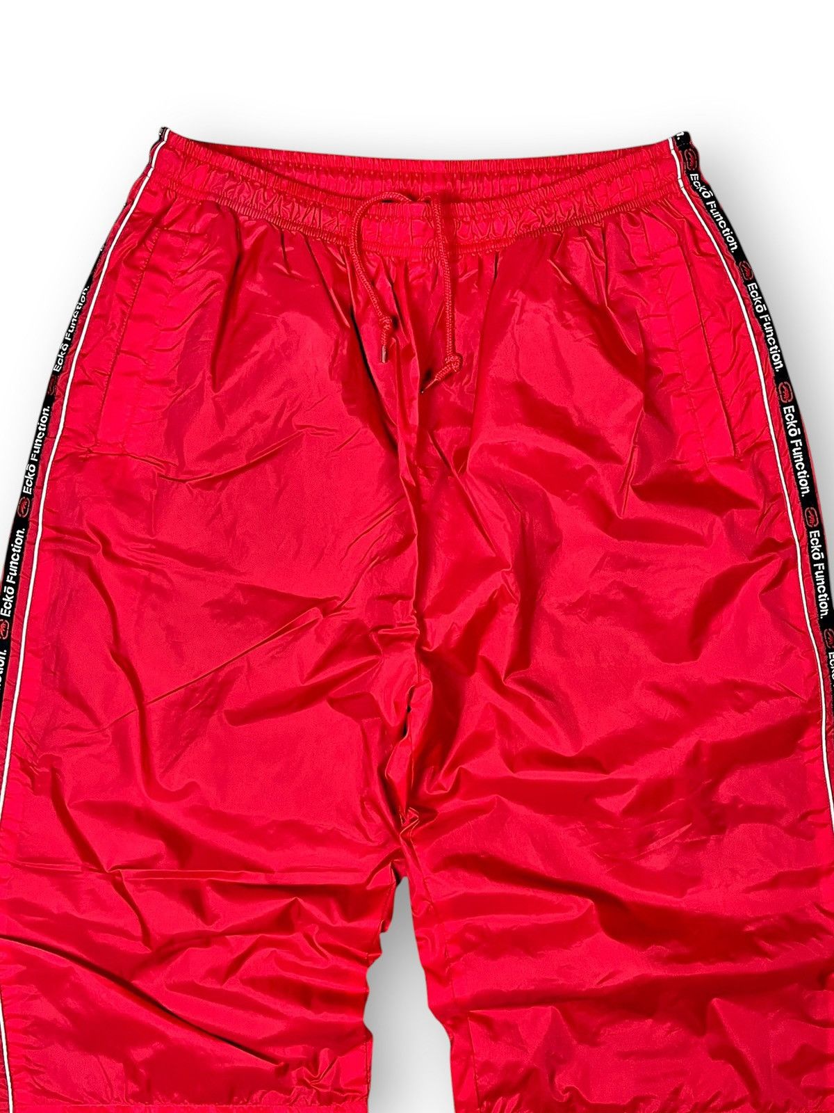 Ecko Unltd. Y2K Ecko Function Full Taped Vintage Nylon Track Pants Size US 34 / EU 50 - 2 Thumbnail