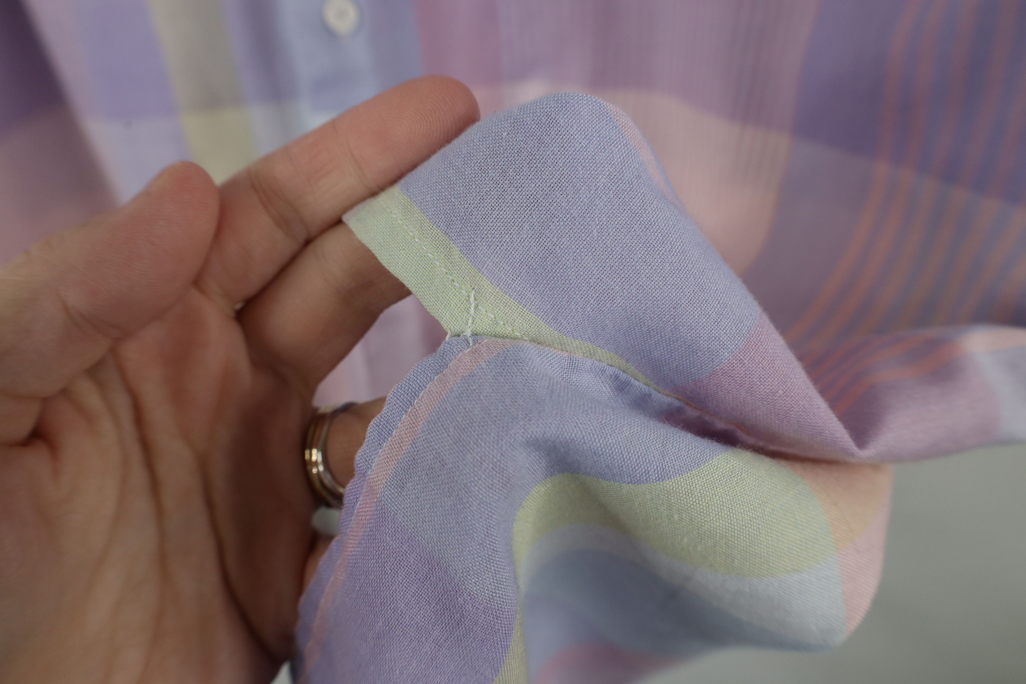 Vintage Vintage 90s Streetwear Pastel Short Sleeve Button Shirt Size US XL / EU 56 / 4 - 7 Thumbnail