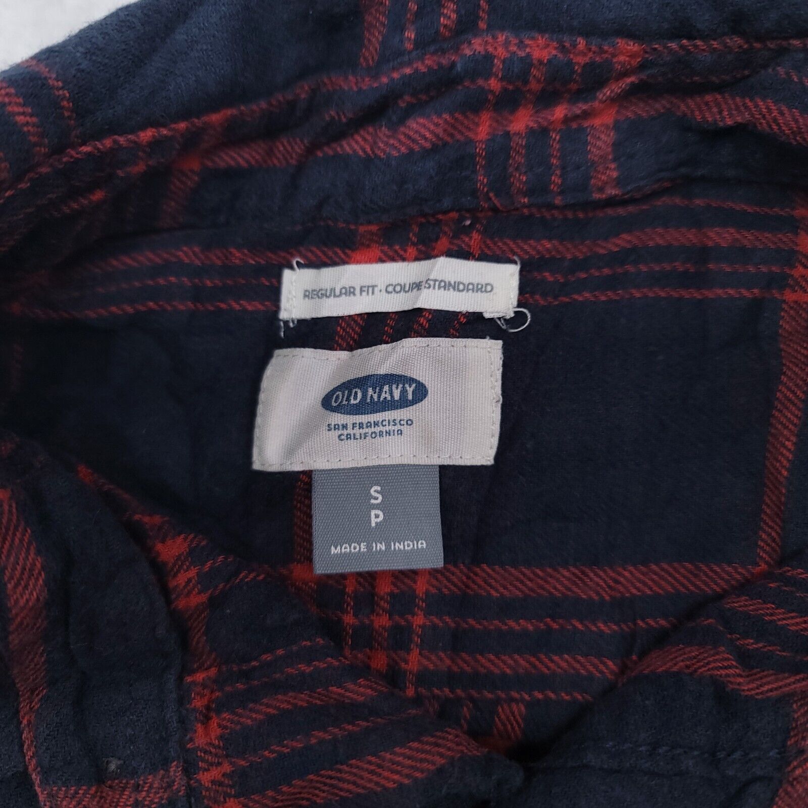 Old Navy Old Navy Tartan Flannel Shirt Mens Size Small S Blue Red Size US S / EU 44-46 / 1 - 3 Thumbnail