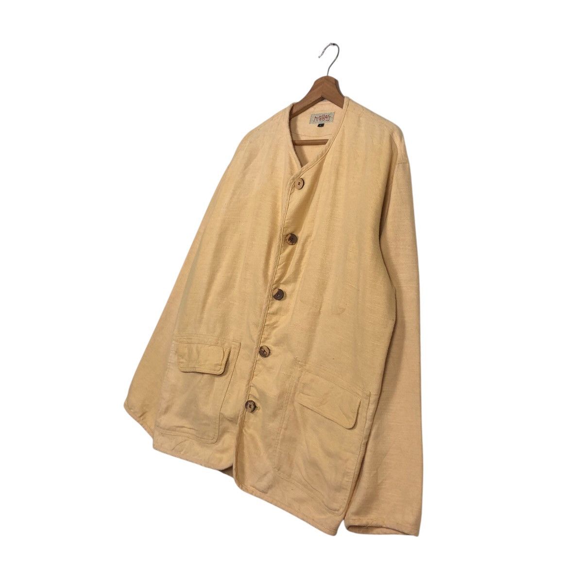 Japanese Brand 📌Vintage Chore Worker Jacket Y Collar Mike Birnes Kapital Size US L / EU 52-54 / 3 - 3 Thumbnail