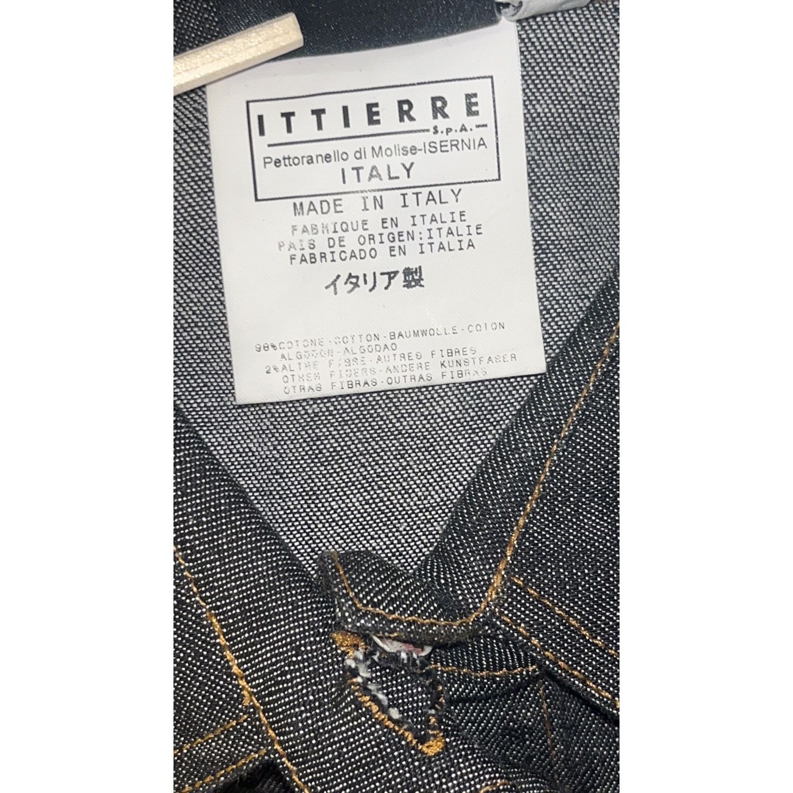 Dolce & Gabbana Vintage Y2K Dolce & Gabbana Black Dark Wash Denim Size S / US 4 / IT 40 - 9 Thumbnail