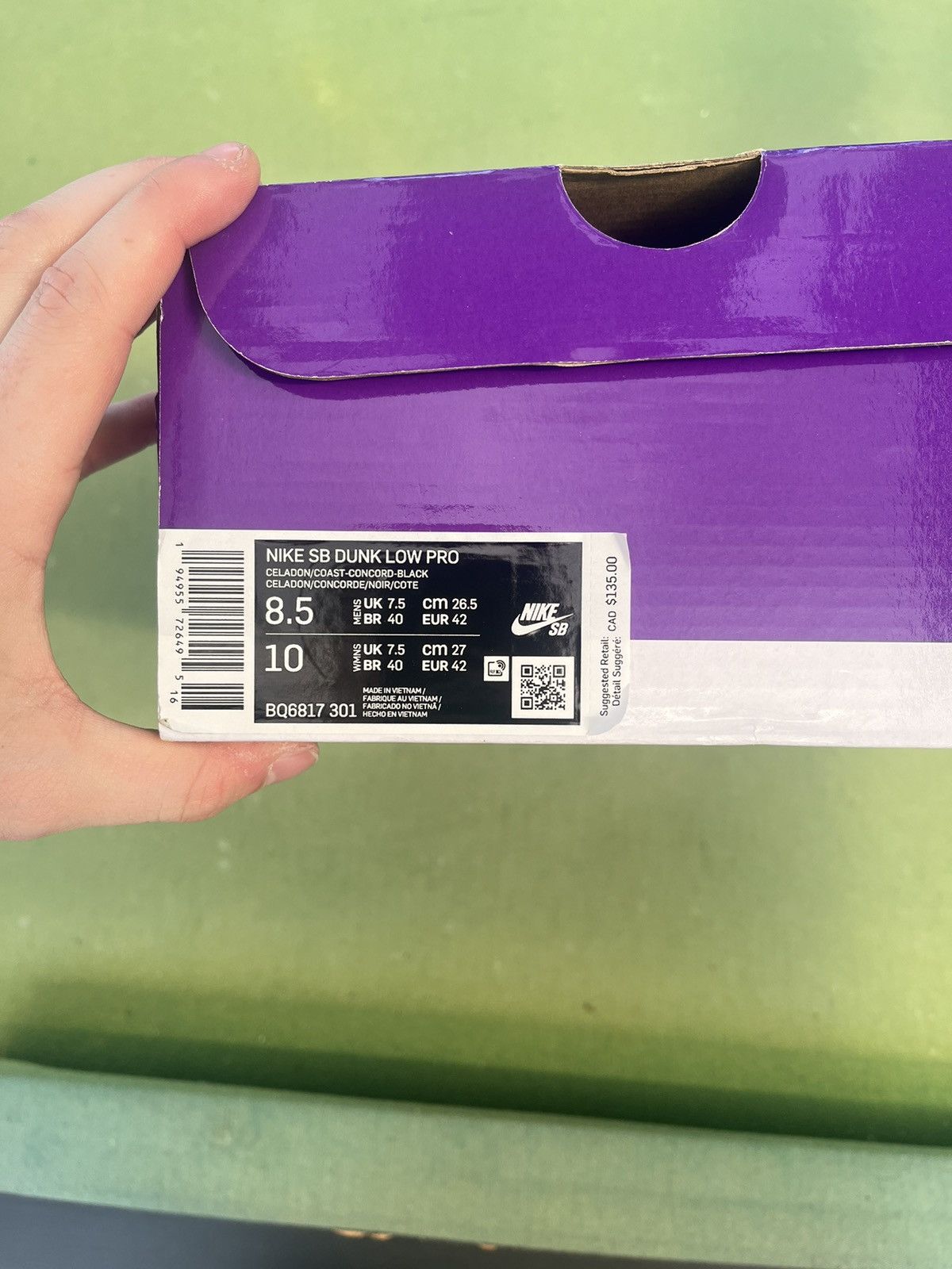 Nike SB Nike sb dunk low acg celadon Size US 8.5 / EU 41-42 - 7 Thumbnail