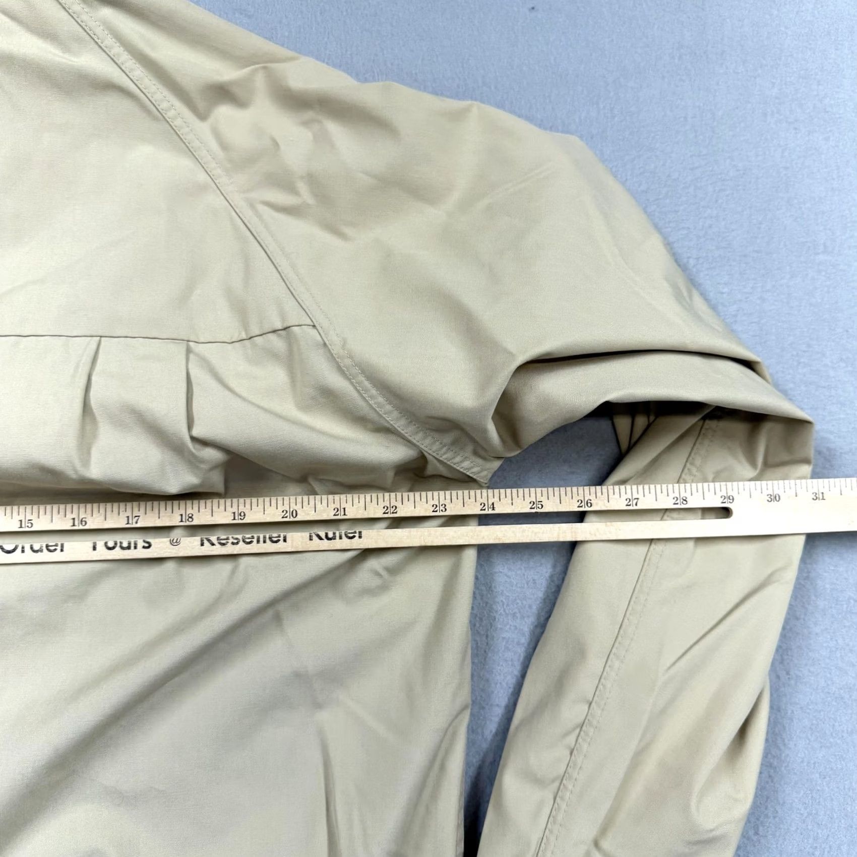 London Fog Vintage London Fog Jacket Mens 44 Beige Windbreaker Full Zip USA Elastic Hem Shirt? Size US S / EU 44-46 / 1 - 5 Thumbnail