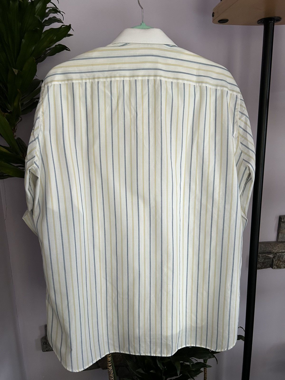 Vintage Yves Saint Laurent YSL 70s vintage striped shirt Size US M / EU 48-50 / 2 - 14 Thumbnail