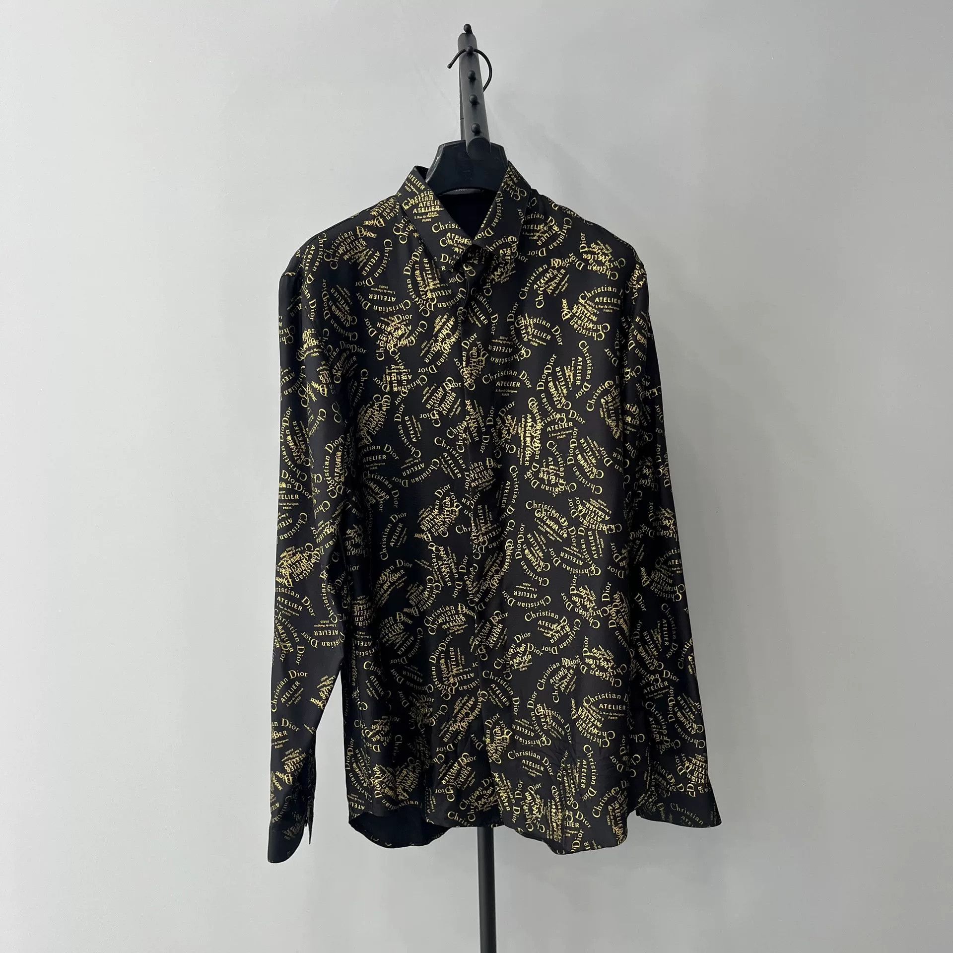 Dior dior graffiti logo long sleeve shirt Size US M / EU 48-50 / 2 - 1 Thumbnail