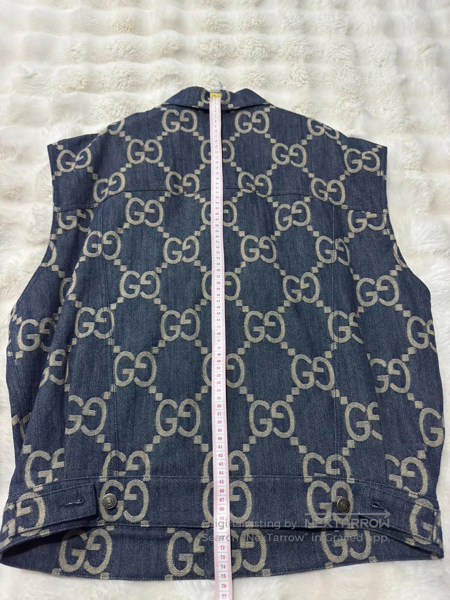 Gucci Guicci Printed Denim Jacket| Size US S / EU 44-46 / 1 - 9 Thumbnail