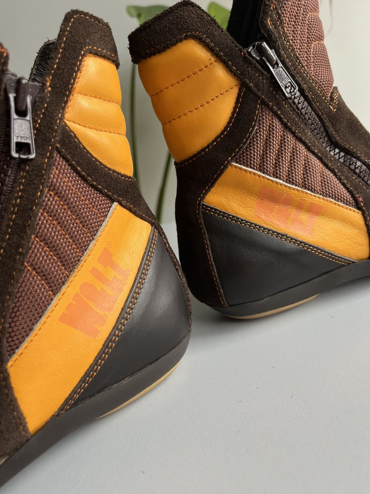 Walter Van Beirendonck Walter van Beirendonck W.&L.T. late 90s moto biker boots Size US 5 / IT 35 - 6 Thumbnail