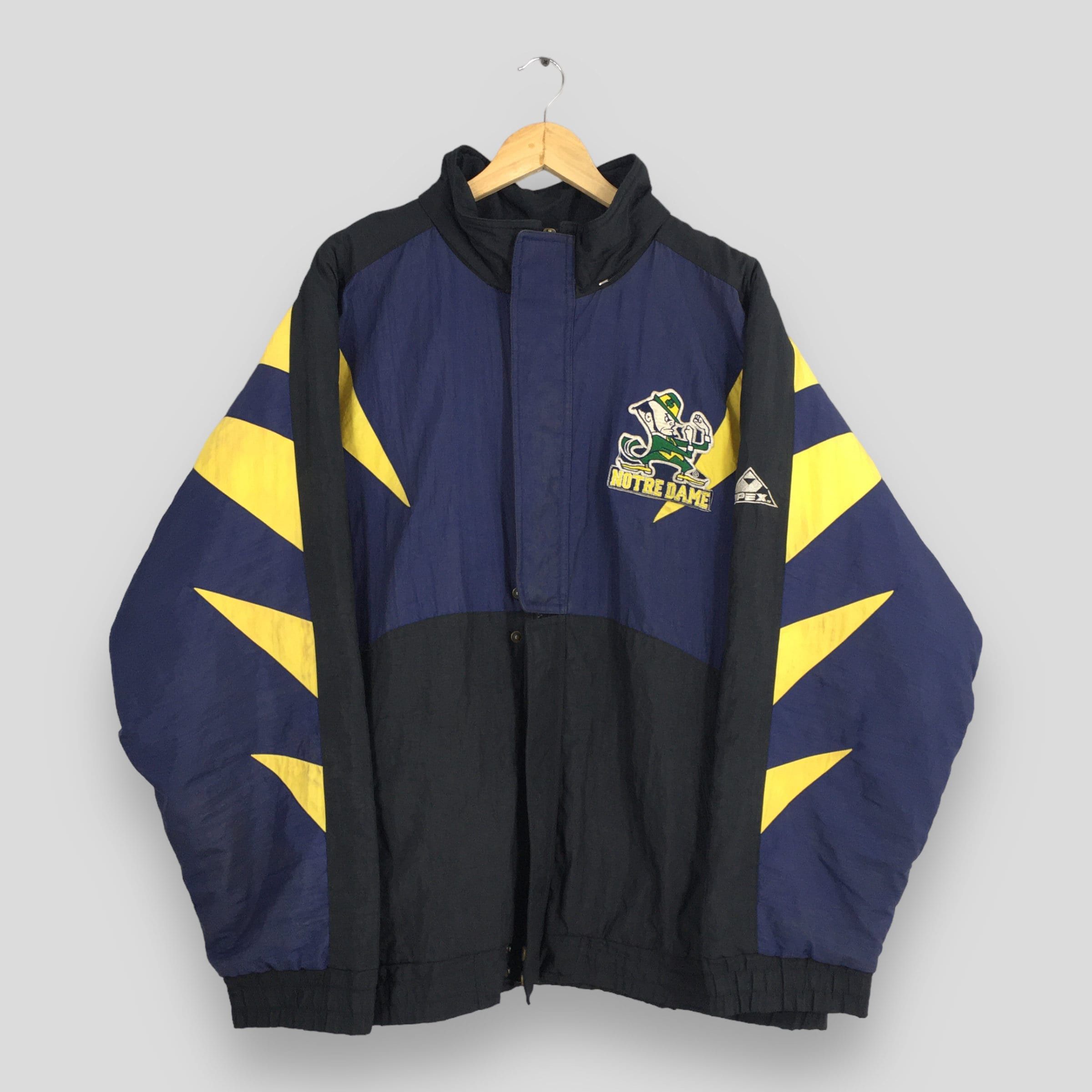 Apex One Vintage 90's Notre Dame Fighting Irish ND Ncaa Jacket XL Size US XL / EU 56 / 4 - 1 Thumbnail