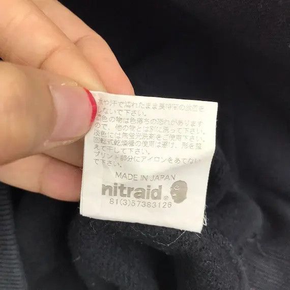 Nitraid Vtg NITRAID JAPAN STREETWEAR Tokyo Sweatshirt Pullover Size US L / EU 52-54 / 3 - 6 Thumbnail
