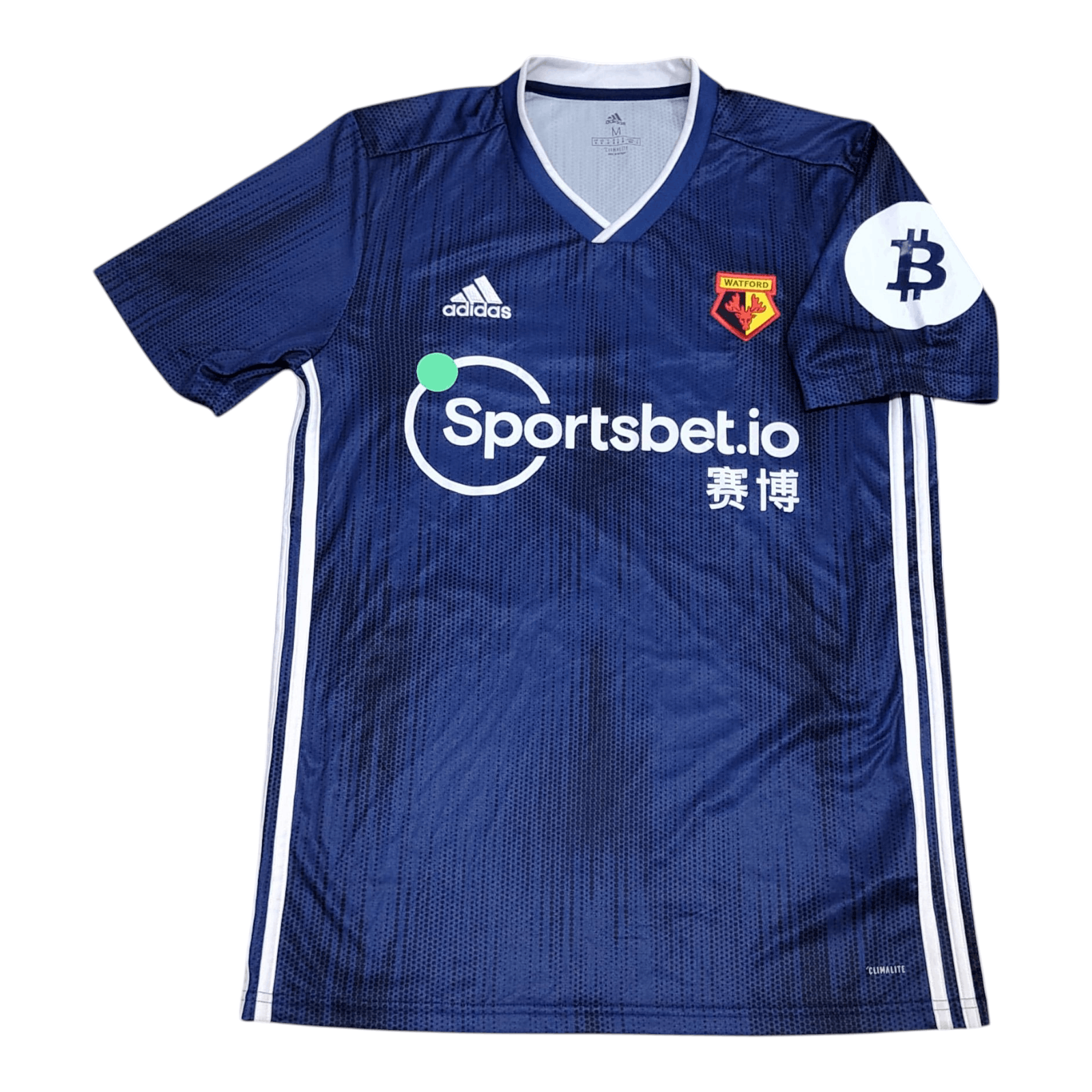 Adidas watford jersey 2019 away Size US M / EU 48-50 / 2 - 2 Thumbnail