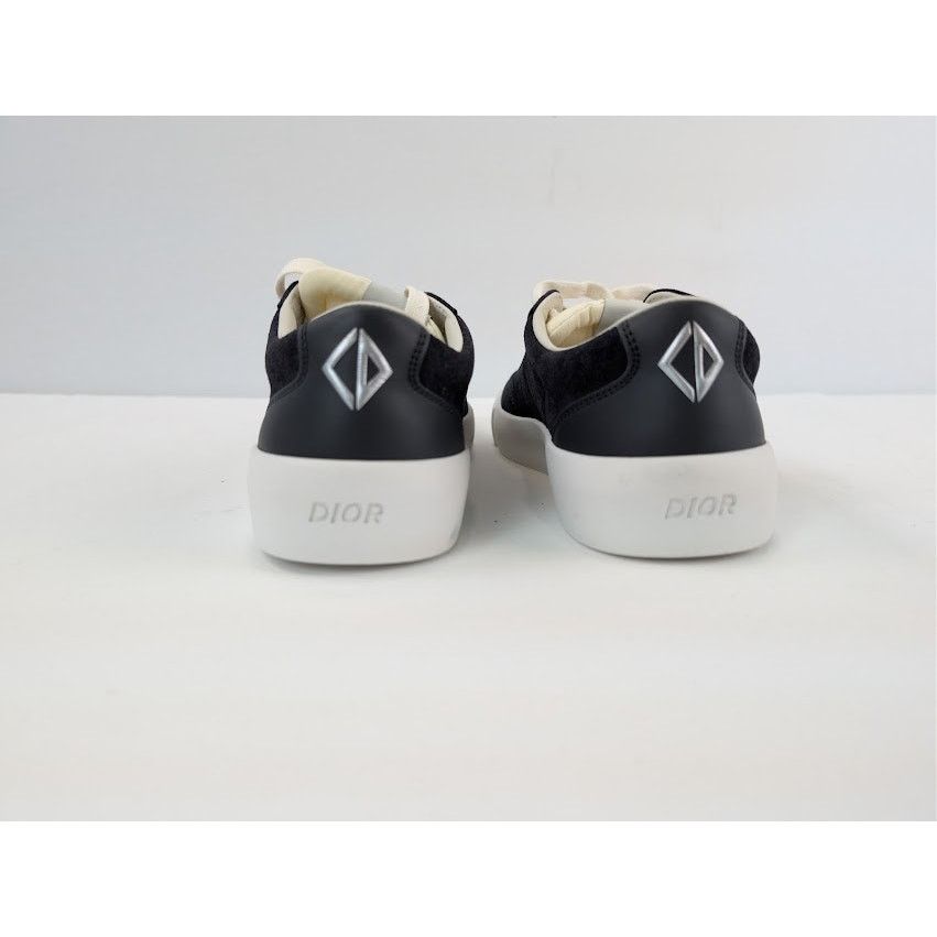 Dior o1rshd1 Leather Low Top Sneaker in Grey / Green Size US 8 / EU 41 - 11 Thumbnail