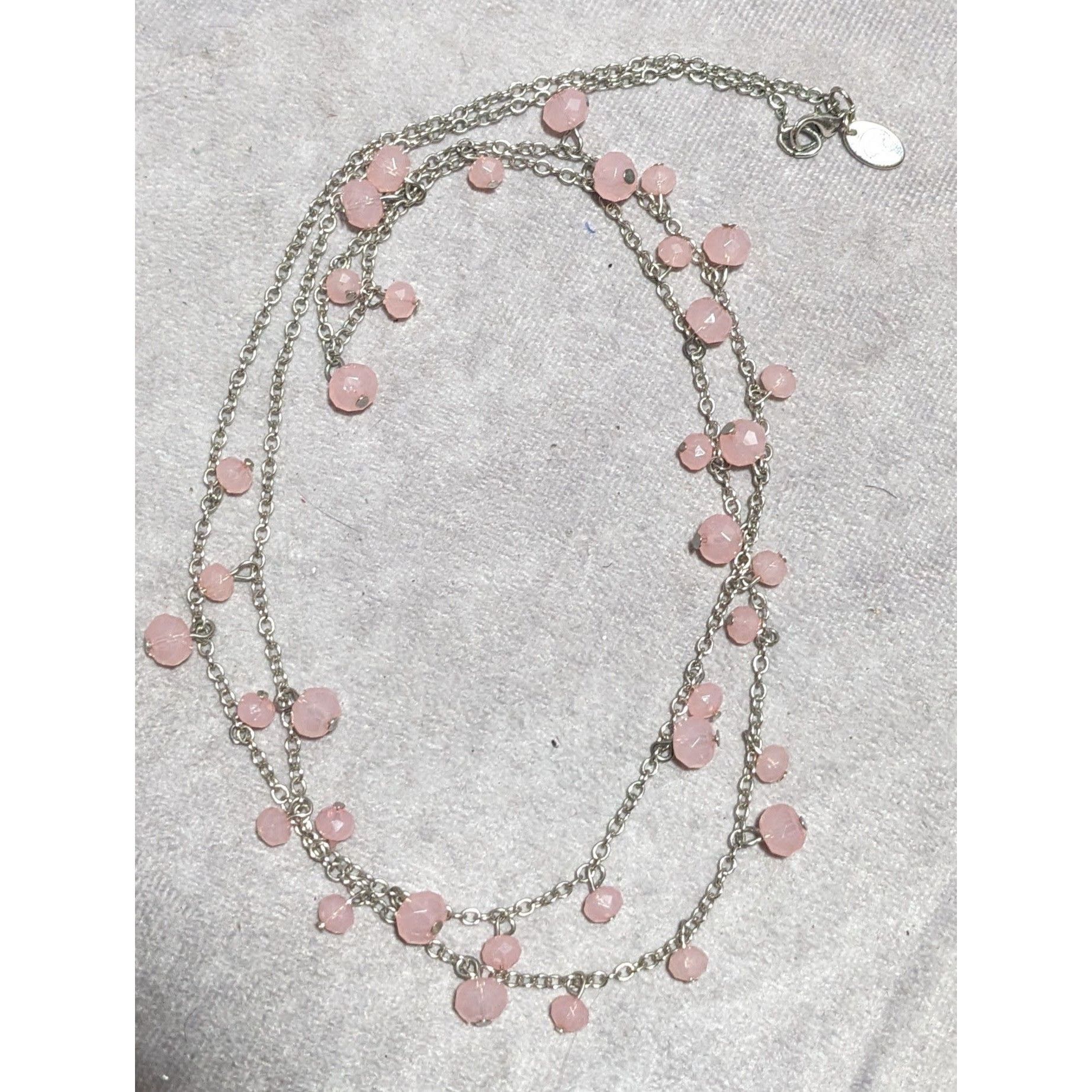 Other Charming Charlie Pink And Silver Necklace Size ONE SIZE - 10 Thumbnail