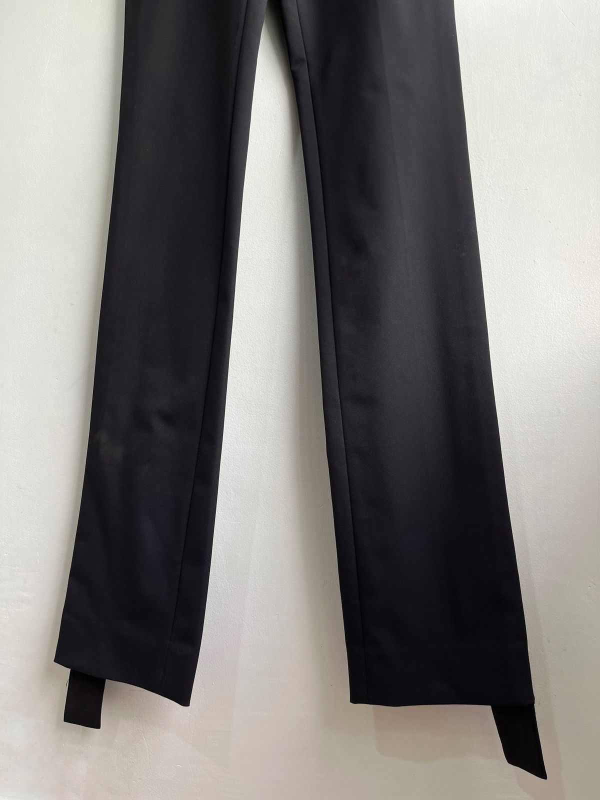 Celine SAMPLE Piece Lightweight Stretch Nylon Slim-Fit Pants. Size 26" / US 2 / IT 38 - 5 Thumbnail