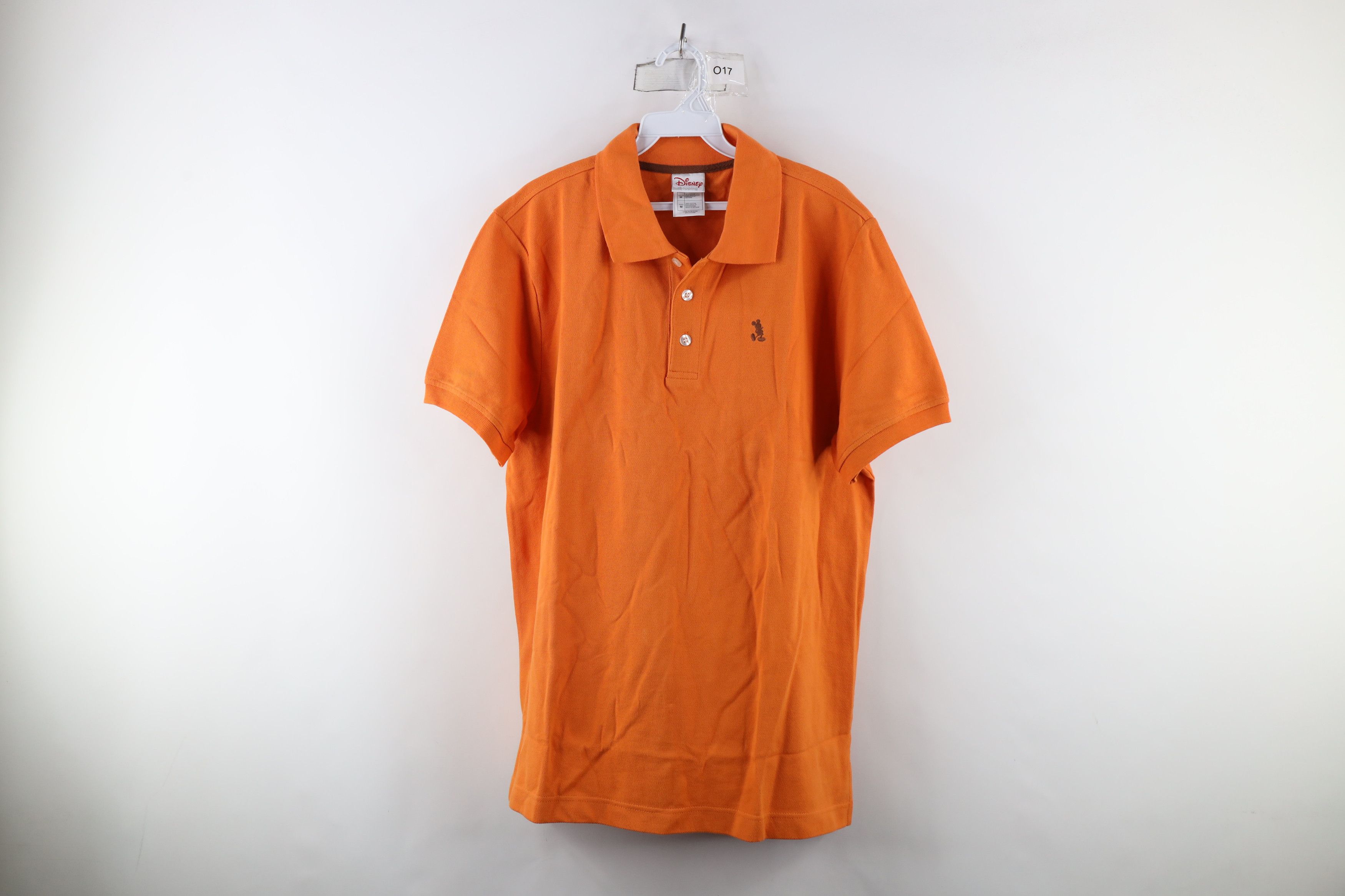 Disney × Vintage Vintage 90s Disney Mickey Mouse Pique Cotton Golf Polo Shirt Size US M / EU 48-50 / 2 - 1 Thumbnail
