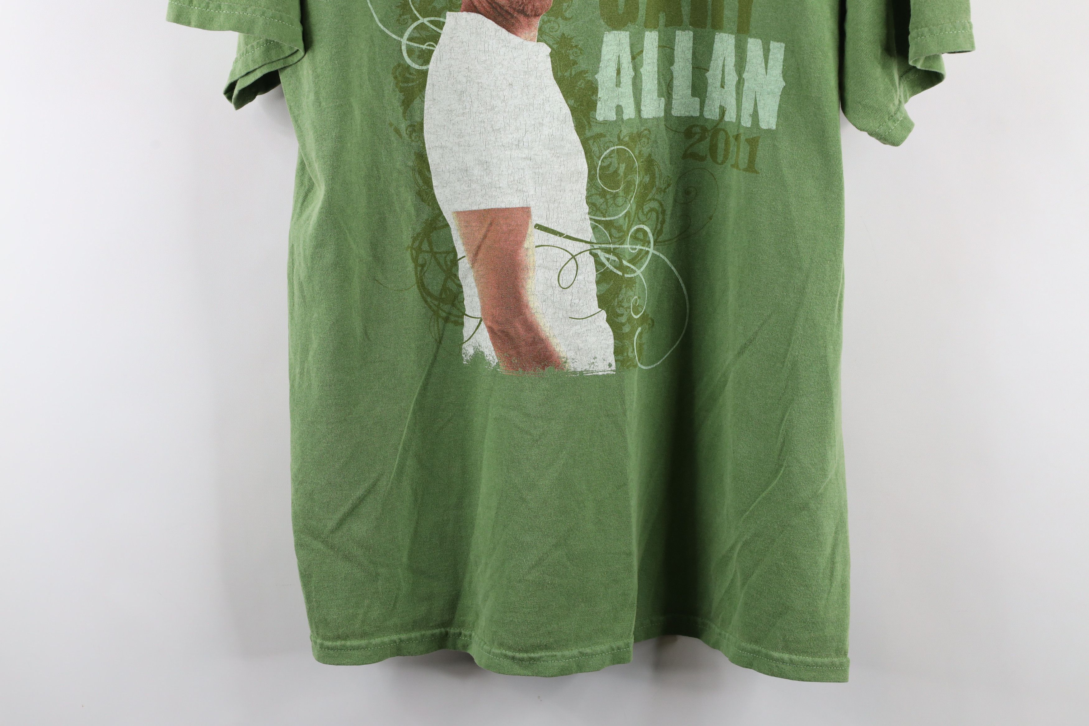 Vintage Vintage Y2K 2011 Tour Gary Allan Band Short Sleeve T-Shirt Size US L / EU 52-54 / 3 - 3 Thumbnail