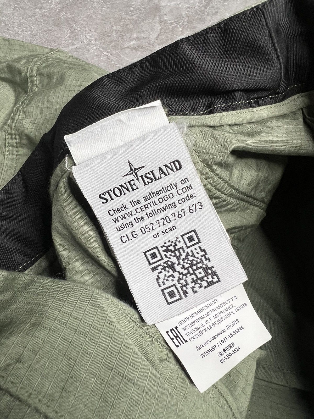 Stone Island StoneIsland Structuder Ripstop Fatigue Patchwork Pants Size US 33 - 11 Thumbnail