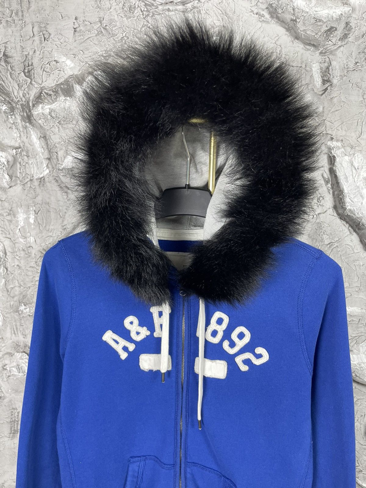 Abercrombie & Fitch × If Six Was Nine × Japanese Brand Abercrombie and Fitch Y2K Vintage Fur Hoodie Hysteric Style Size US M / EU 48-50 / 2 - 5 Thumbnail