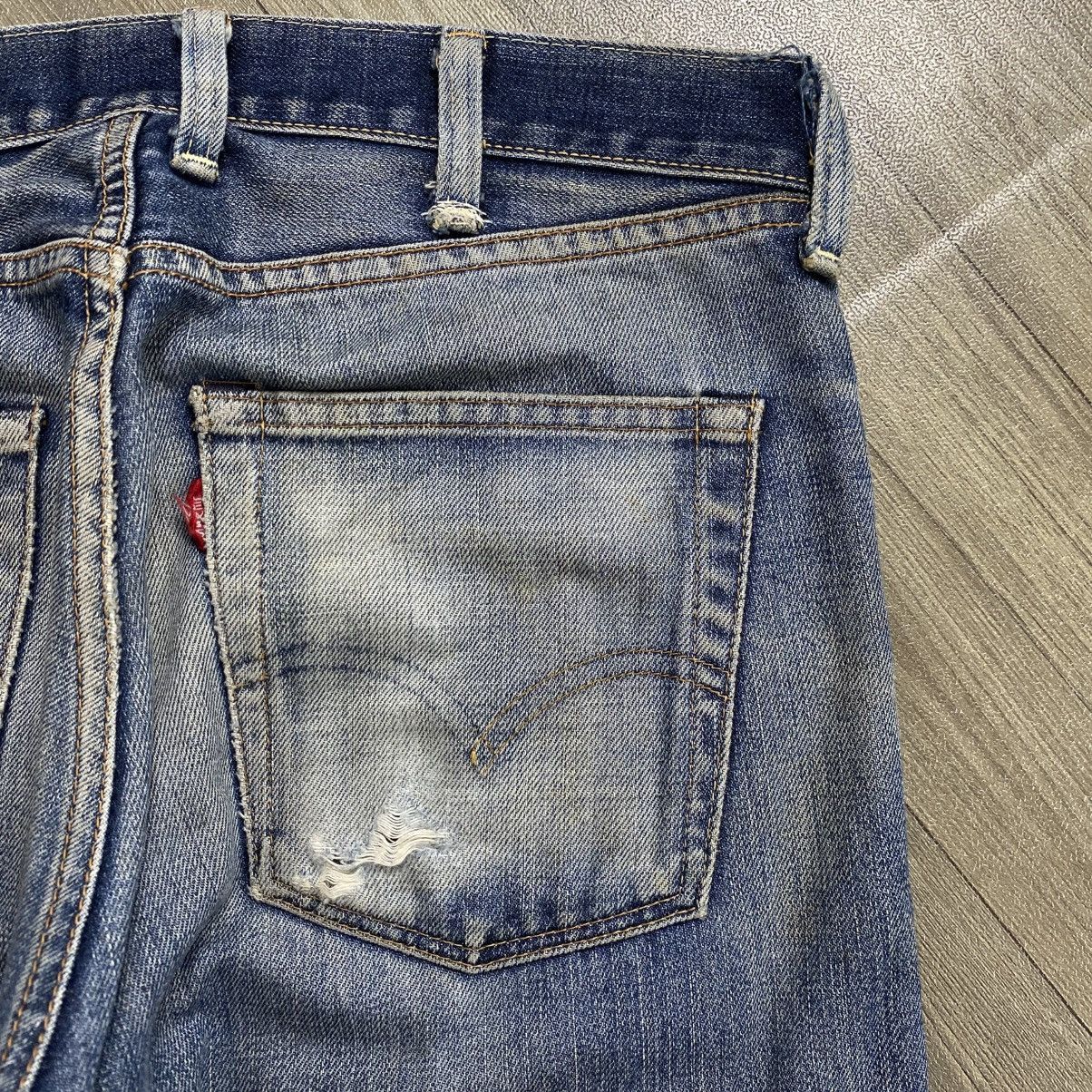 Levi's Vintage Clothing 1990s Vintage Levi’s LVC Big E Distressed Selvedge Denim Size US 29 - 10 Thumbnail