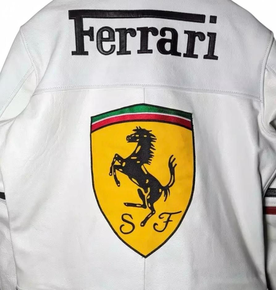 Ferrari × Vintage Vintage Ferrari Leather Jacket Size US L / EU 52-54 / 3 - 4 Thumbnail