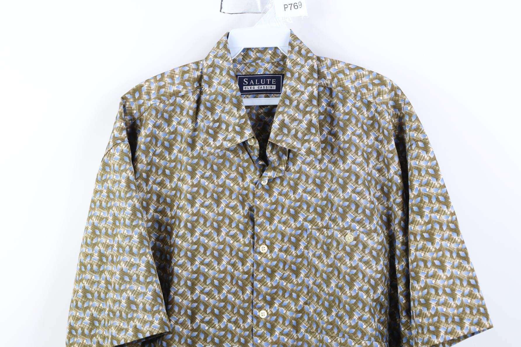 Vintage Vintage 90s Streetwear Short Sleeve Collared Button Shirt Size US L / EU 52-54 / 3 - 2 Thumbnail