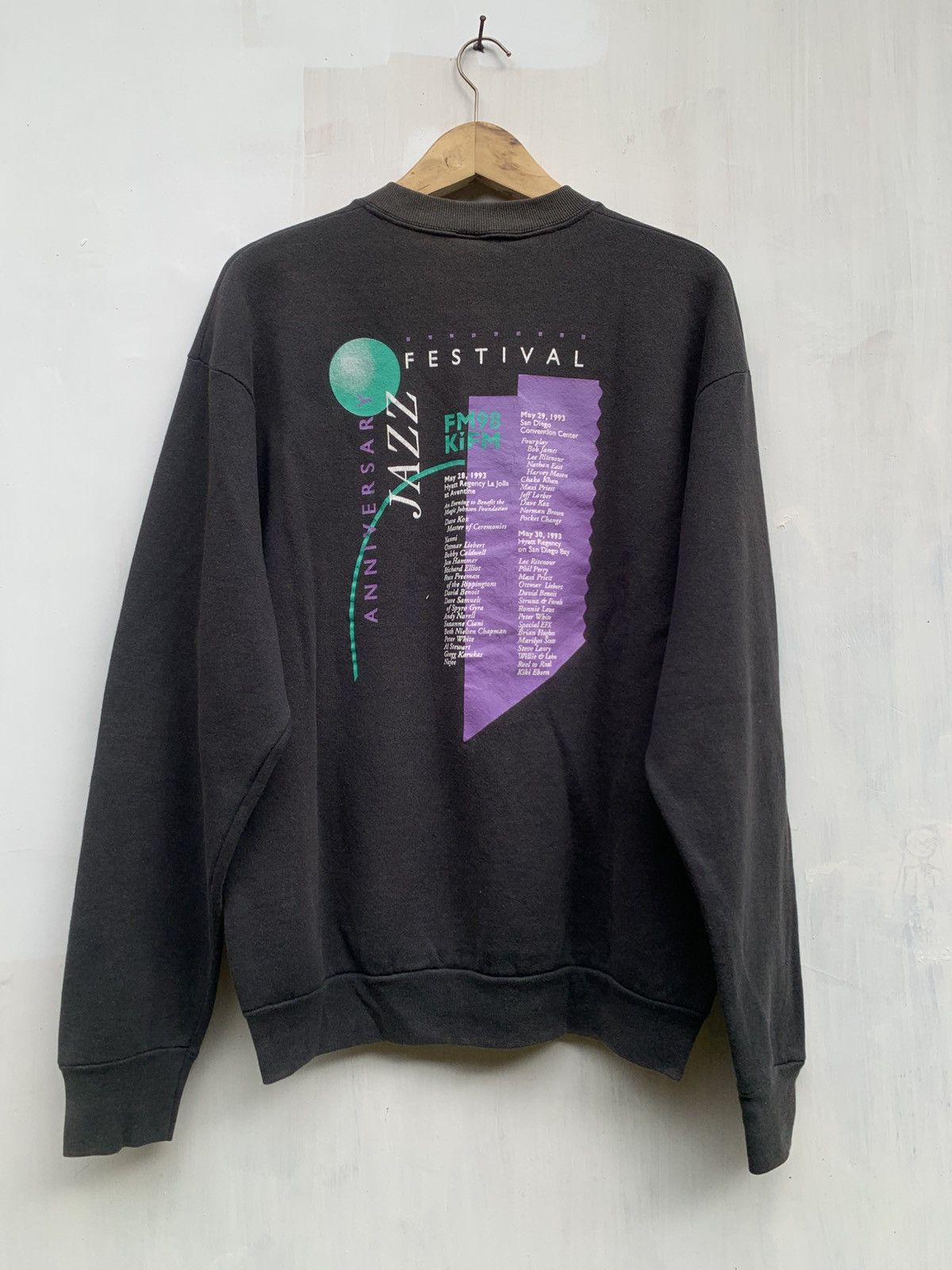 Jazz Cartier Vintage 90’s FM 98 KiFM JAZZ FESTIVAL ANNIVERSARY Size US L / EU 52-54 / 3 - 3 Thumbnail