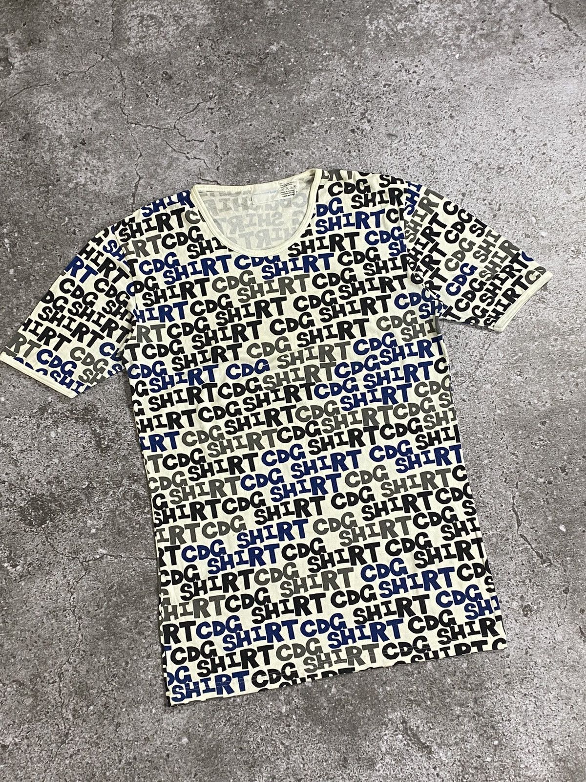 Comme des Garcons SHIRT Comme des garcons shirt all over print t shirt Size US L / EU 52-54 / 3 - 5 Thumbnail