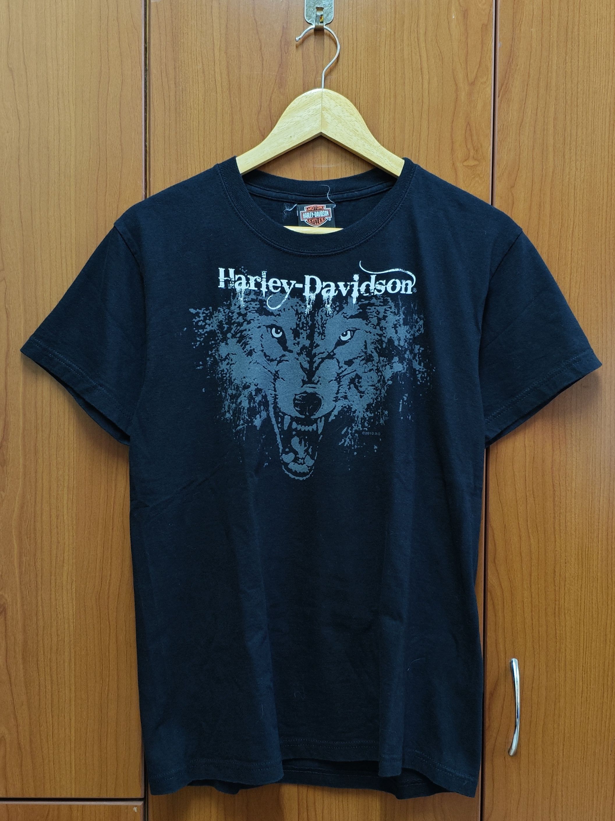 Harley Davidson HARLEY DAVIDSON Wolf Chicago Illinois Biker Tee Size US S / EU 44-46 / 1 - 2 Thumbnail