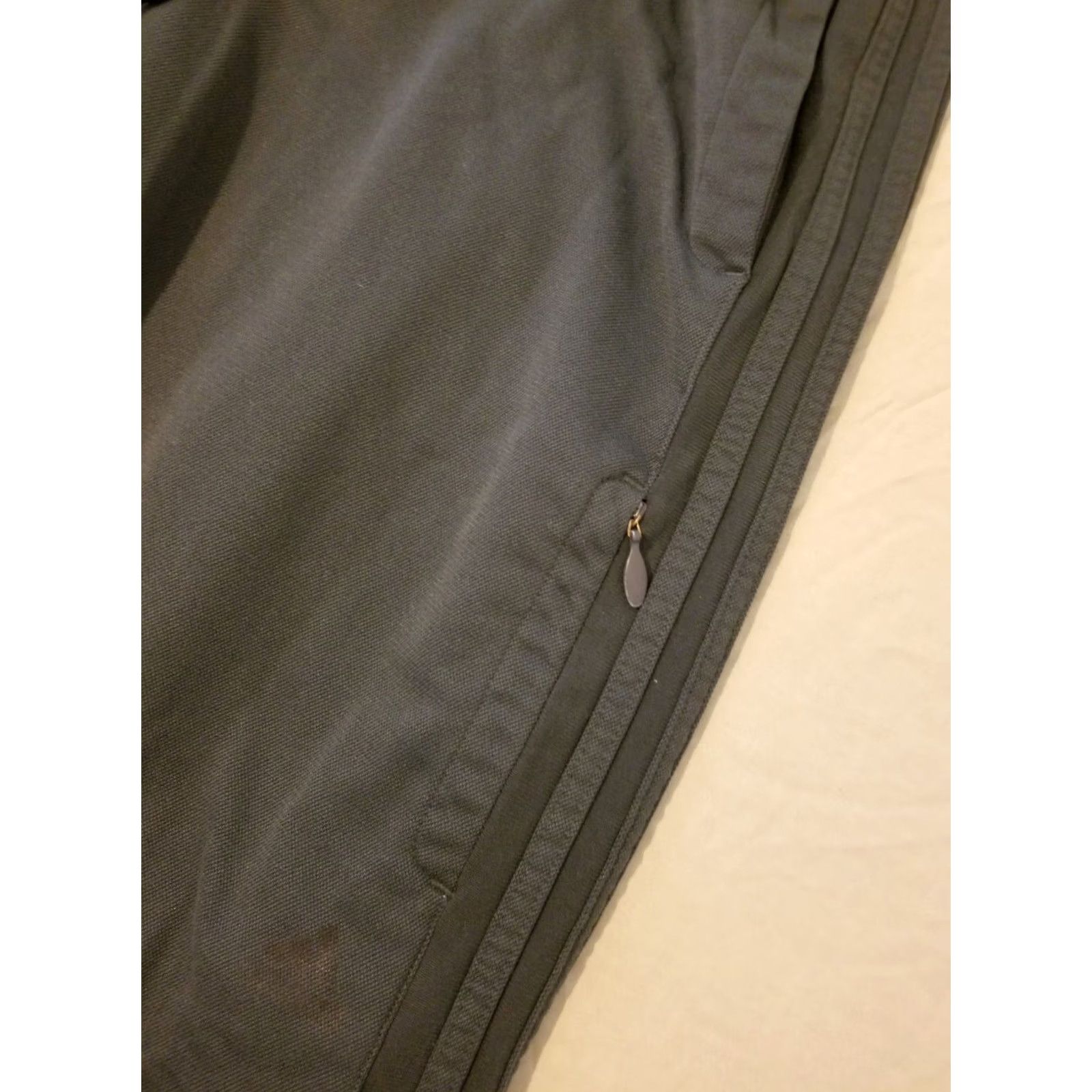 Adidas Mens adidas Pants Large Gray Athletic Gym Workout Size US 33 - 5 Thumbnail