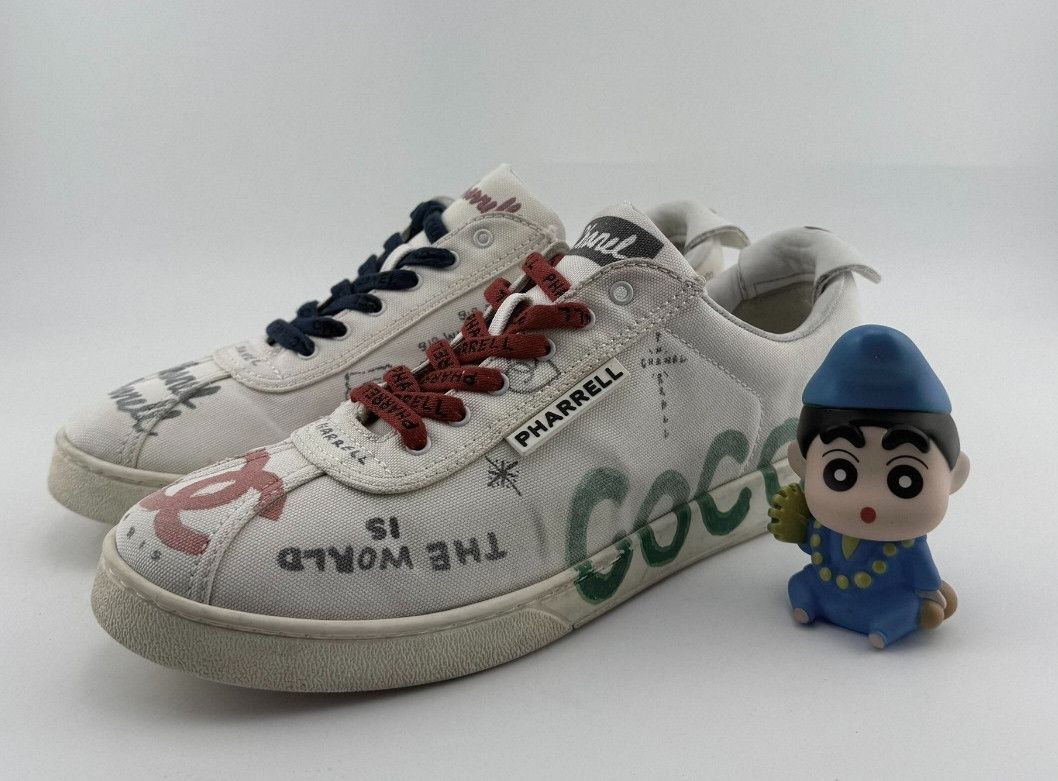 Chanel Pharrell x CHANEL Logos Limited Sneakers. Size US 10 / EU 43 - 1 Thumbnail