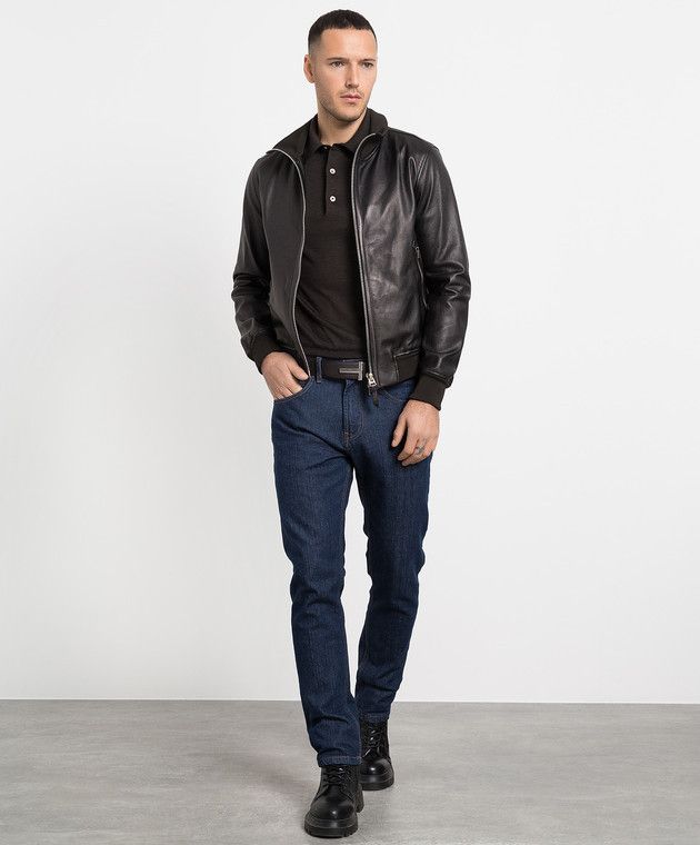 Tom Ford o1w1db10125 LXR012 Leather Jacket in Black Size US S / EU 44-46 / 1 - 2 Thumbnail