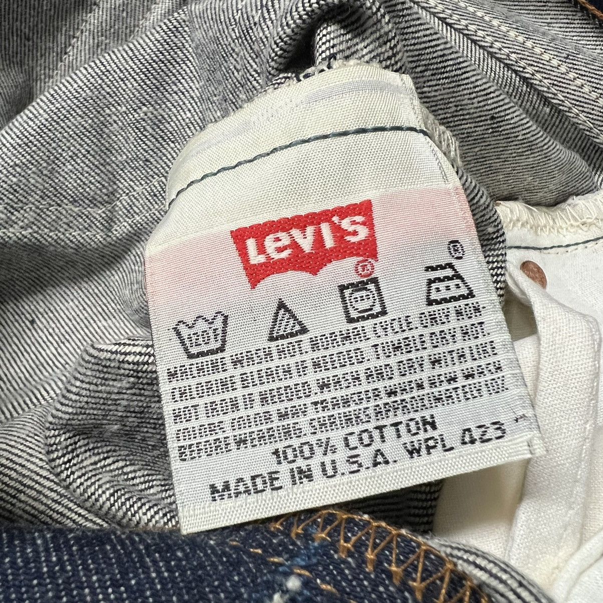 Levi's × Levi's Vintage Clothing × Vintage Vintage 90’s Levi’s 501 🇺🇸 Straight-Leg Denim Jeans Size US 31 - 8 Thumbnail