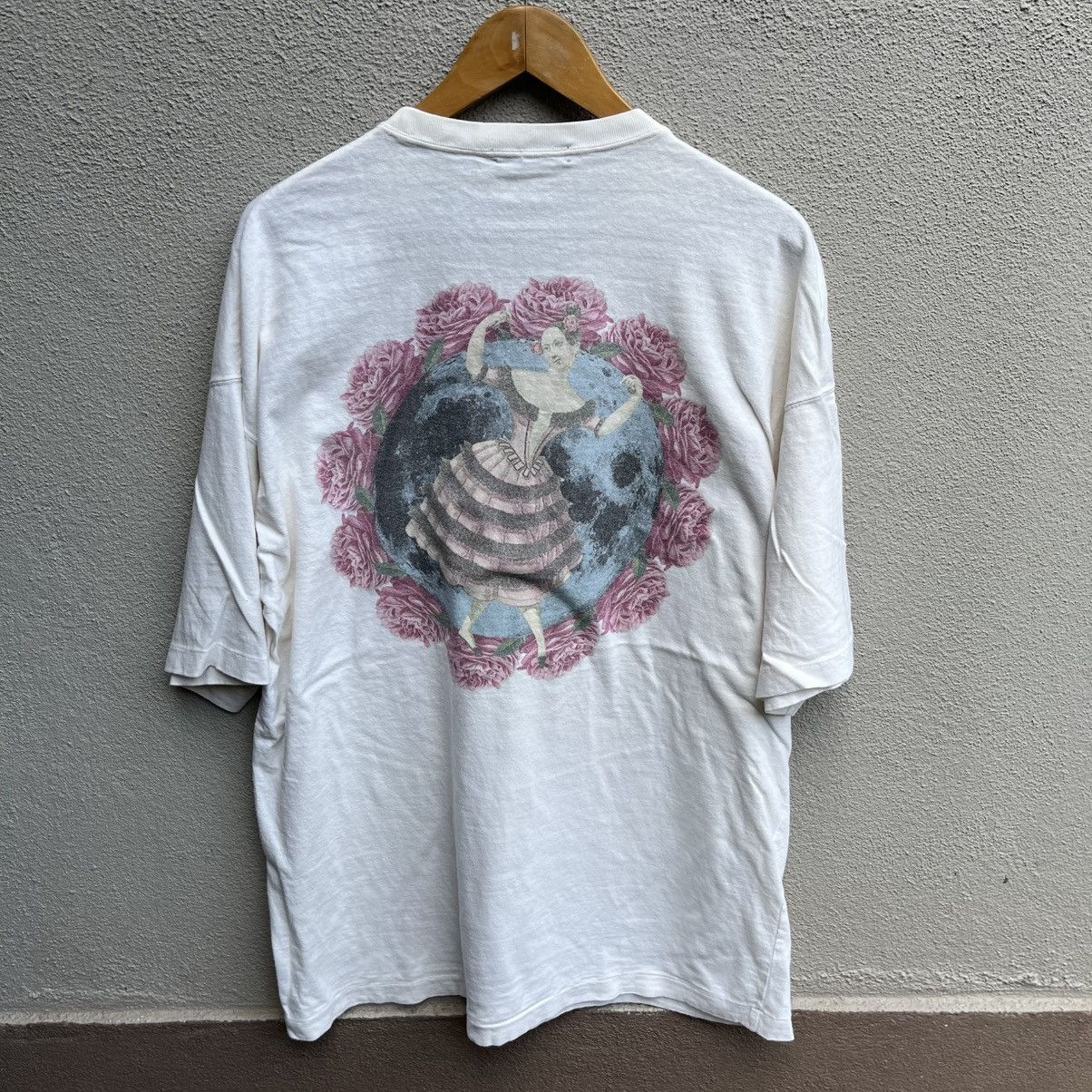 UNDERCOVER mononoke floral graphic tee